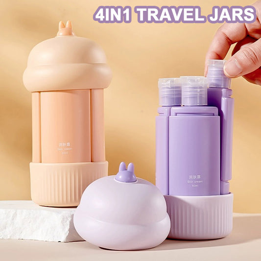 Travottle™ | 4-in-1 Refillable Travel Container