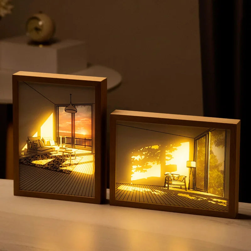 3D Painting Night Lamp