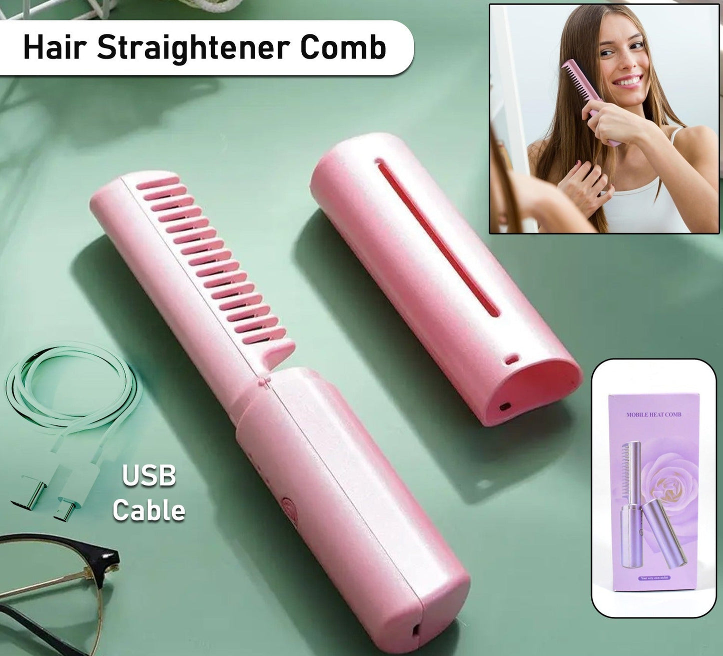 Rechargeable Mini Hair Straightener