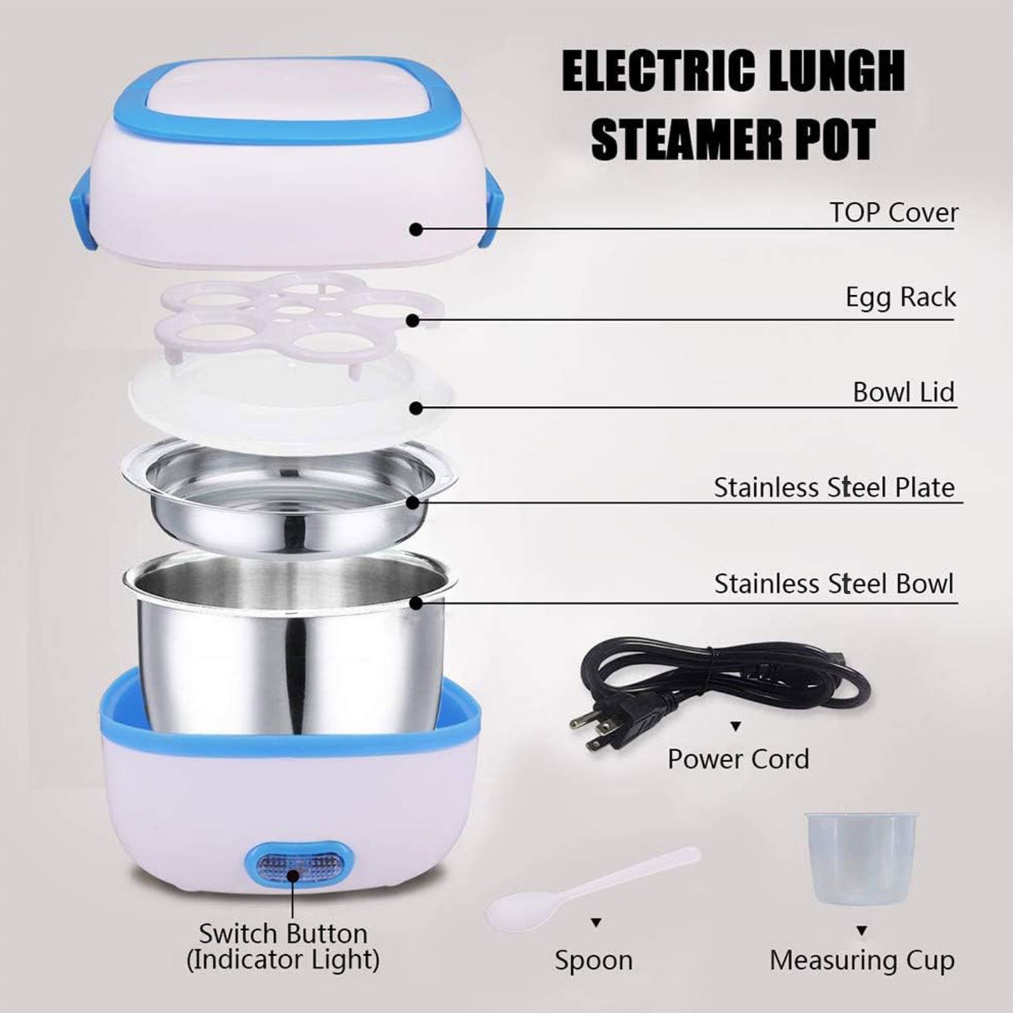 Electric Food warming Lunch Box