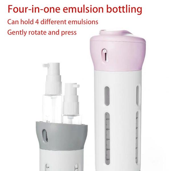 4 In 1 Travel Dispenser Bottle Set