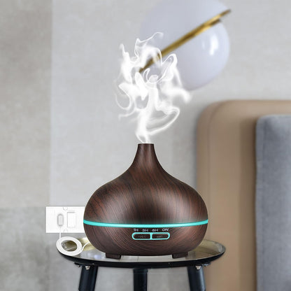 Aromatherapy Humidifier With 7 Colourful Led Light Change